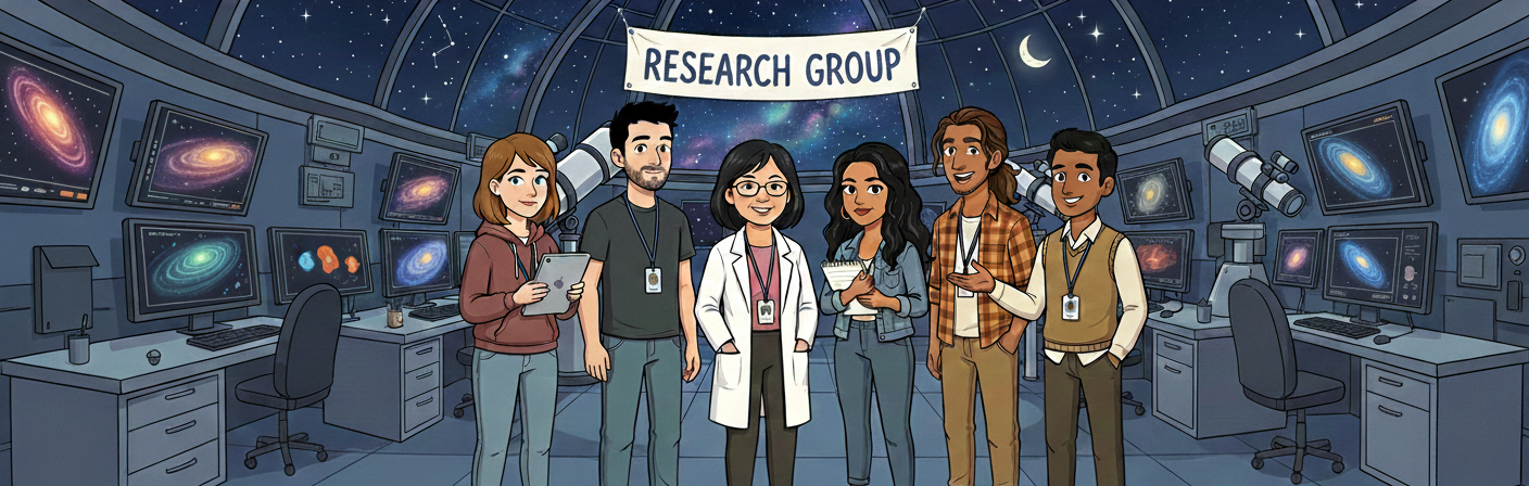 Zhang Lab group illustration