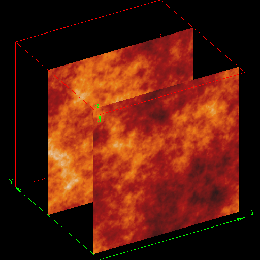 [Simulation of turbulence cloud]