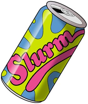 Slurm: the delicious beverage made from [censored]