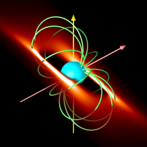 A simulation of the circumstellar matter distribution of σ Ori E, as predicted by the Rigidly Rotating Magnetosphere mode